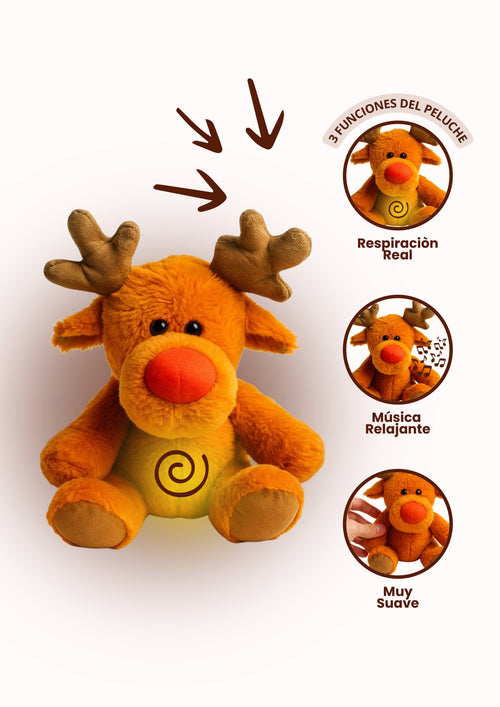 Reindeer™  Peluche Calmante que Respira